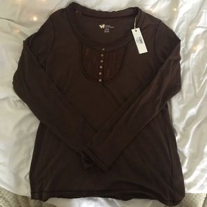 Natural Reflections long sleeve button shirt
